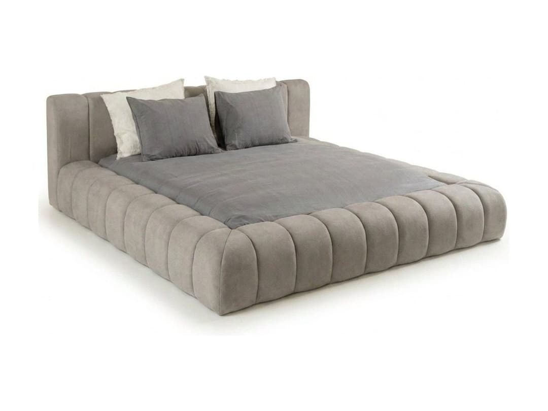 Gestoffeerd bed Lieke Cappuccino 180x200 cm