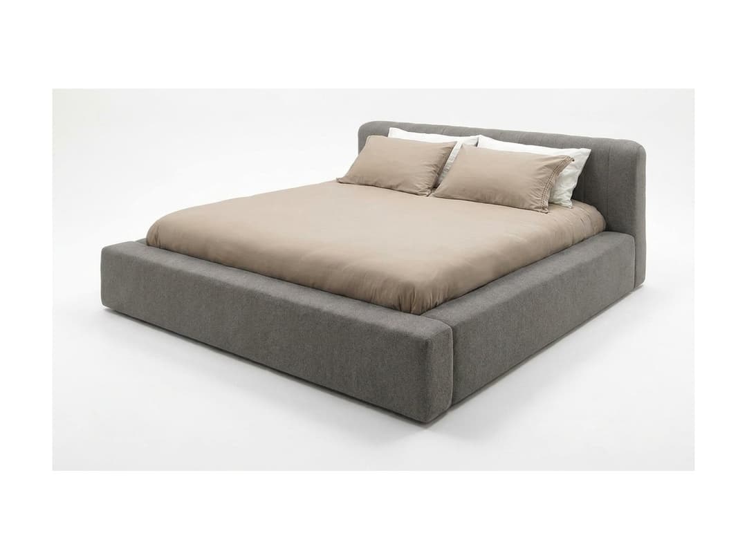Bed met opbergruimte Evi Antraciet 140x200 cm