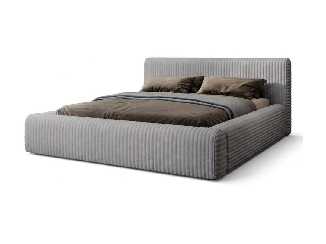 Bed met opbergruimte Veerle Grijs 140x200 cm