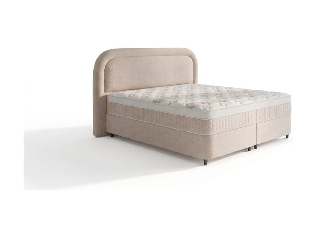 Opbergboxspring Esmee Beige 160x200 cm
