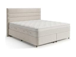 Opbergboxspring Hugo Off-white 140x200 cm