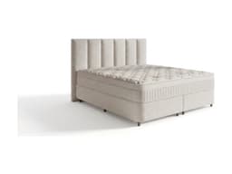 Opbergboxspring Lina Beige 140x200 cm