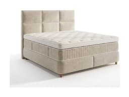 Opbergboxspring Floor Beige 140x200 cm