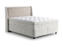 Opbergboxspring Ada Beige 140x200 cm