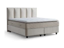 Opbergboxspring Britt Beige 160x200 cm