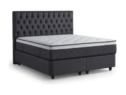 Opbergboxspring Cato Antraciet 180x200 cm