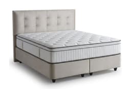 Opbergboxspring Merel Beige 140x200 cm