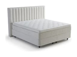 Opbergboxspring Wende Beige 140x200 cm