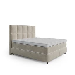 Opbergboxspring Nine Beige 160x200 cm