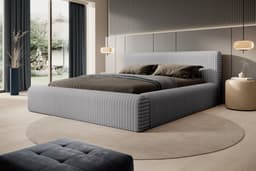 Bed met opbergruimte Veerle Grijs 140x200 cm