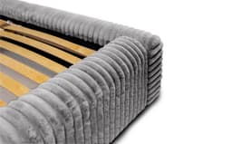 Bed met opbergruimte Veerle Grijs 140x200 cm