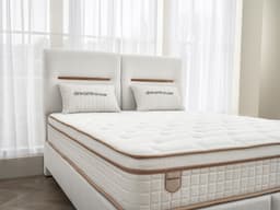 Opbergboxspring Olaf Beige 140x200 cm