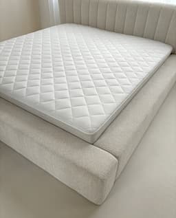 Bed met opbergruimte Evi Beige 140x200 cm