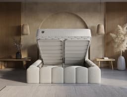 Opbergboxspring Hanna Beige
