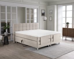 Elektrische boxspring Ivar Beige 140x200 cm