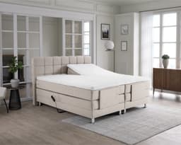 Elektrische boxspring Ivar Beige 140x200 cm