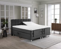 Elektrische boxspring Ivar Antraciet 140x200 cm
