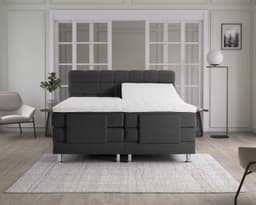 Elektrische boxspring Ivar Antraciet 140x200 cm