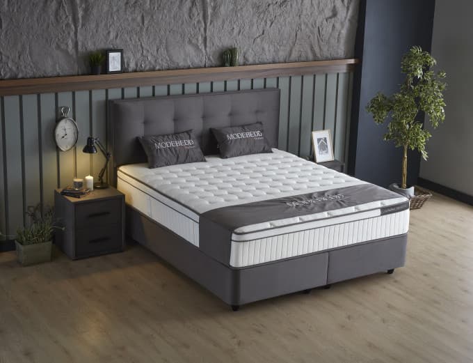Opbergboxspring Merel 90x200 cm