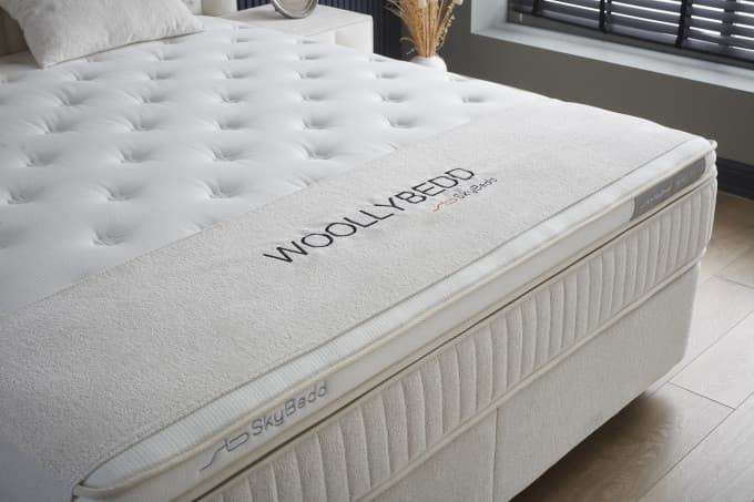 Opbergboxspring Wende Beige 140x200 cm