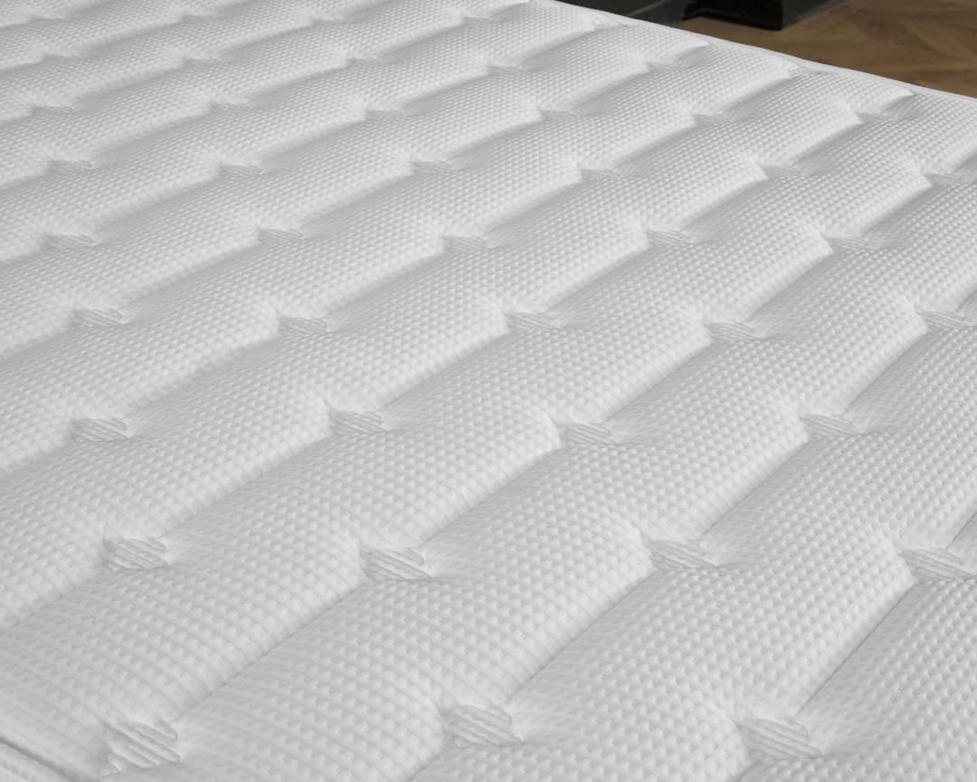 Opbergboxspring Mees kunstleer Taupe 140x200 cm