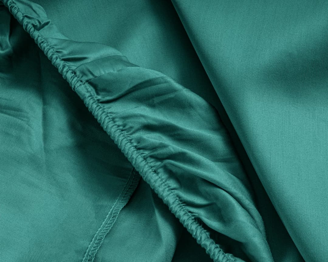 Hoeslaken Lex Donker groen 160x220 cm