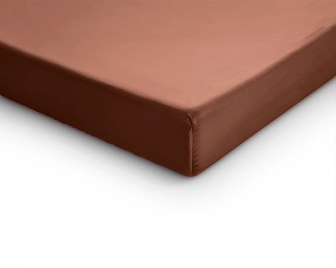 Hoeslaken Lauke Bruin 160x200 cm