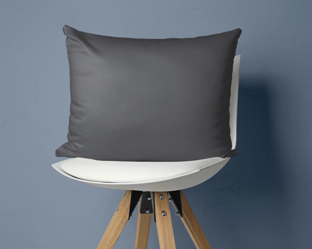 Kussenslopen Lyfke (set van 2) Antraciet 60x70 cm