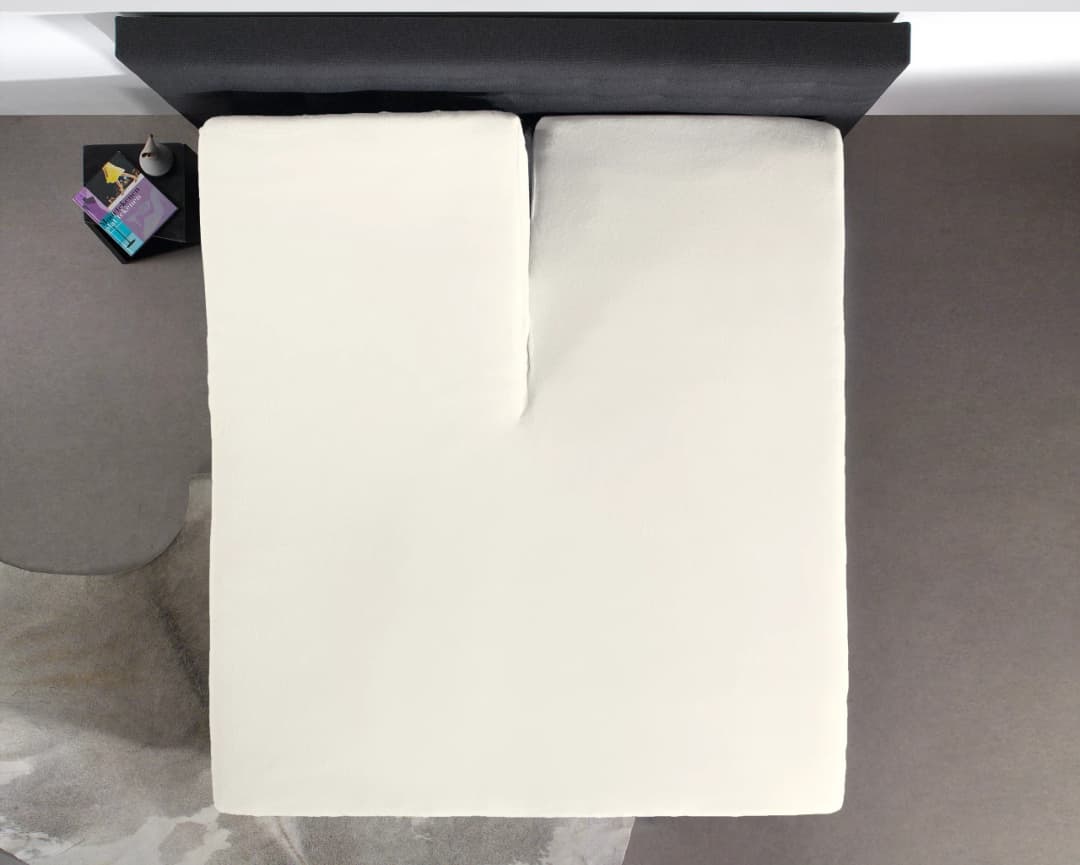 Hoeslaken Lammert Creme 180x220 cm