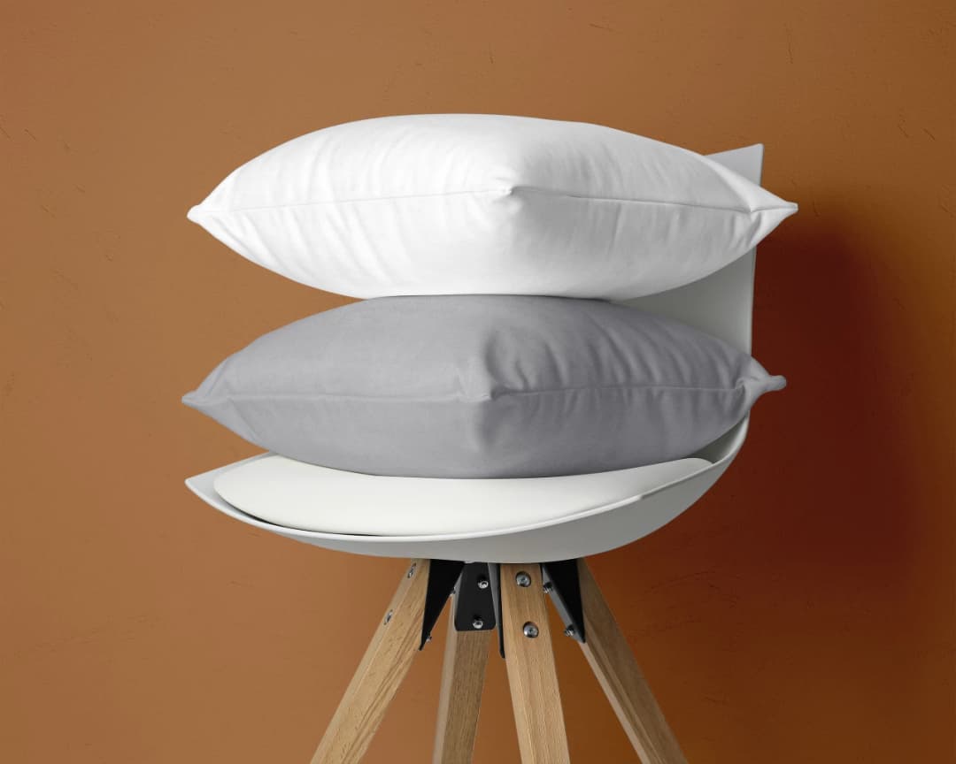 Kussenslopen Loet (set van 2) Grijs 60x70 cm