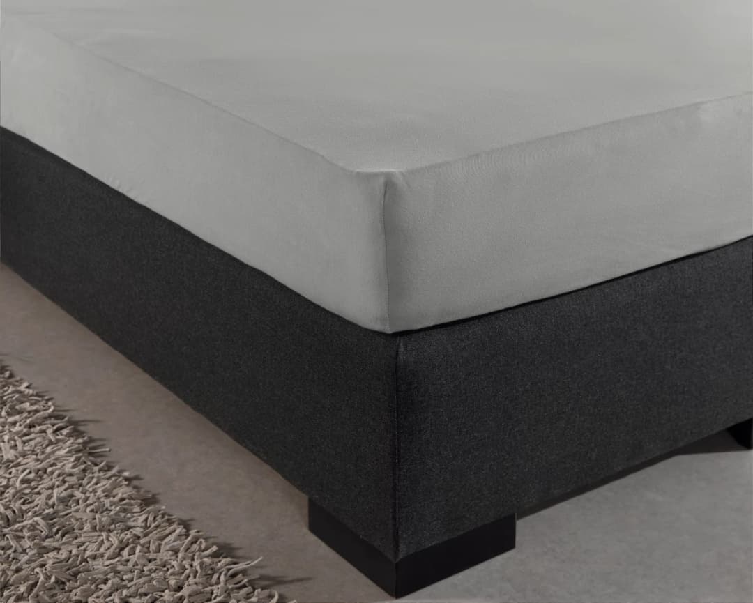 Hoeslaken Keimpe Grijs 100x200 cm