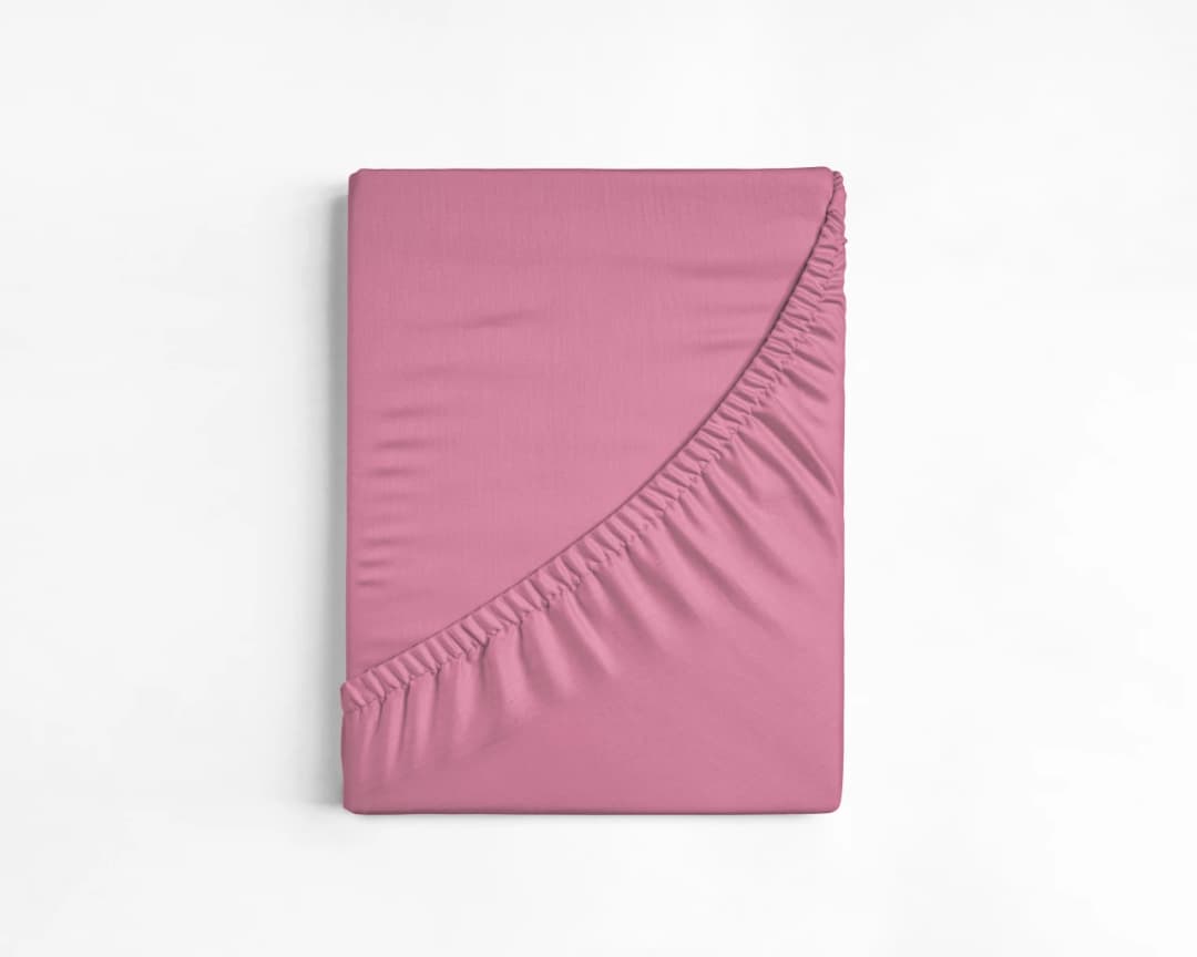 Hoeslaken Kobe Roze 140x200 cm