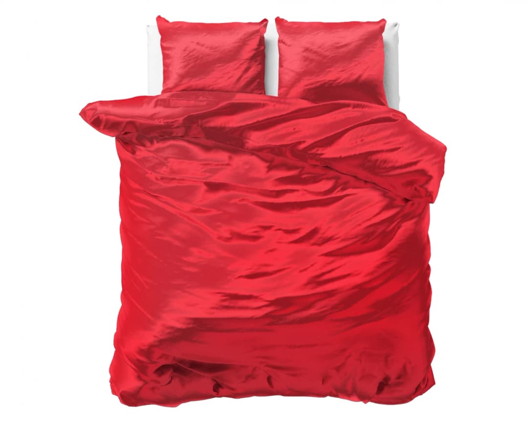Dekbedovertrek Bries Rood 140x200/220 cm