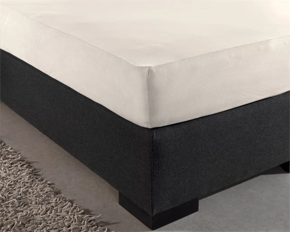 Hoeslaken Kaj Creme 100x220 cm