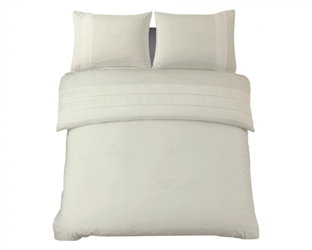 Dekbedovertrek Boud Creme 200x220 cm