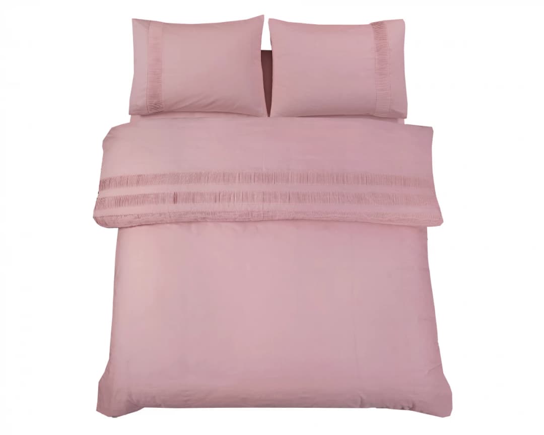 Dekbedovertrek Boud Roze 200x220 cm