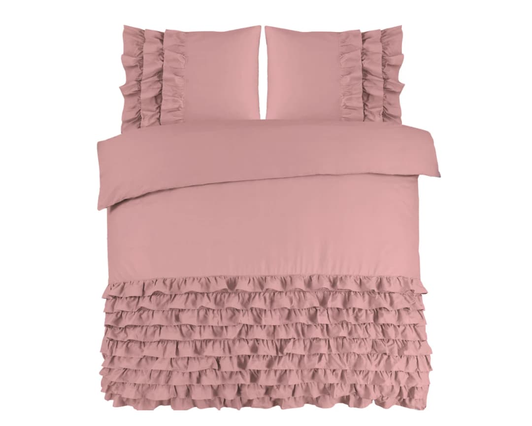 Dekbedovertrek Gassa Roze 200x220 cm