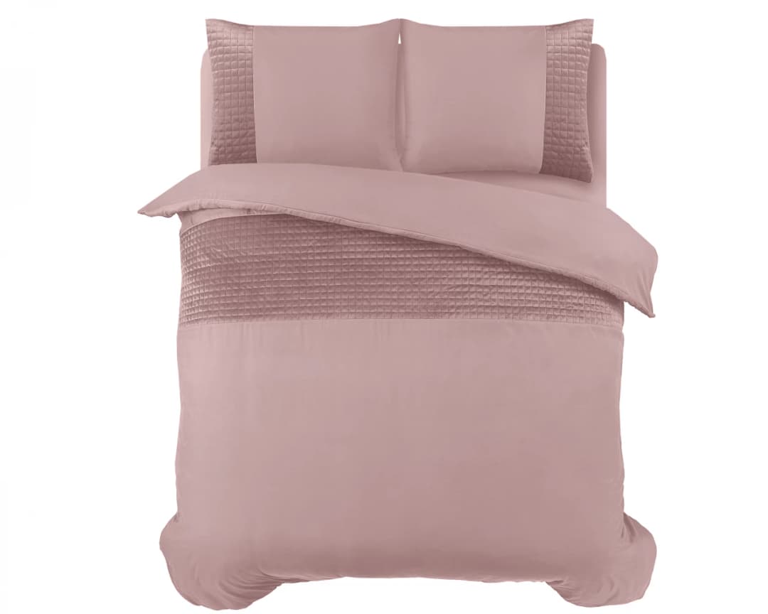 Dekbedovertrek Gies Roze 140x220 cm