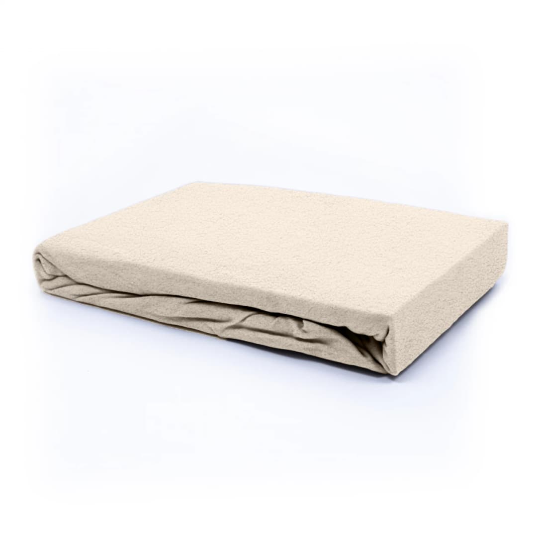 Hoeslaken Leif Creme 160x200 cm