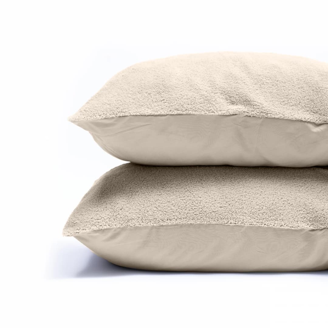 Kussenslopen Maartje (set van 2) Creme 60x70 cm