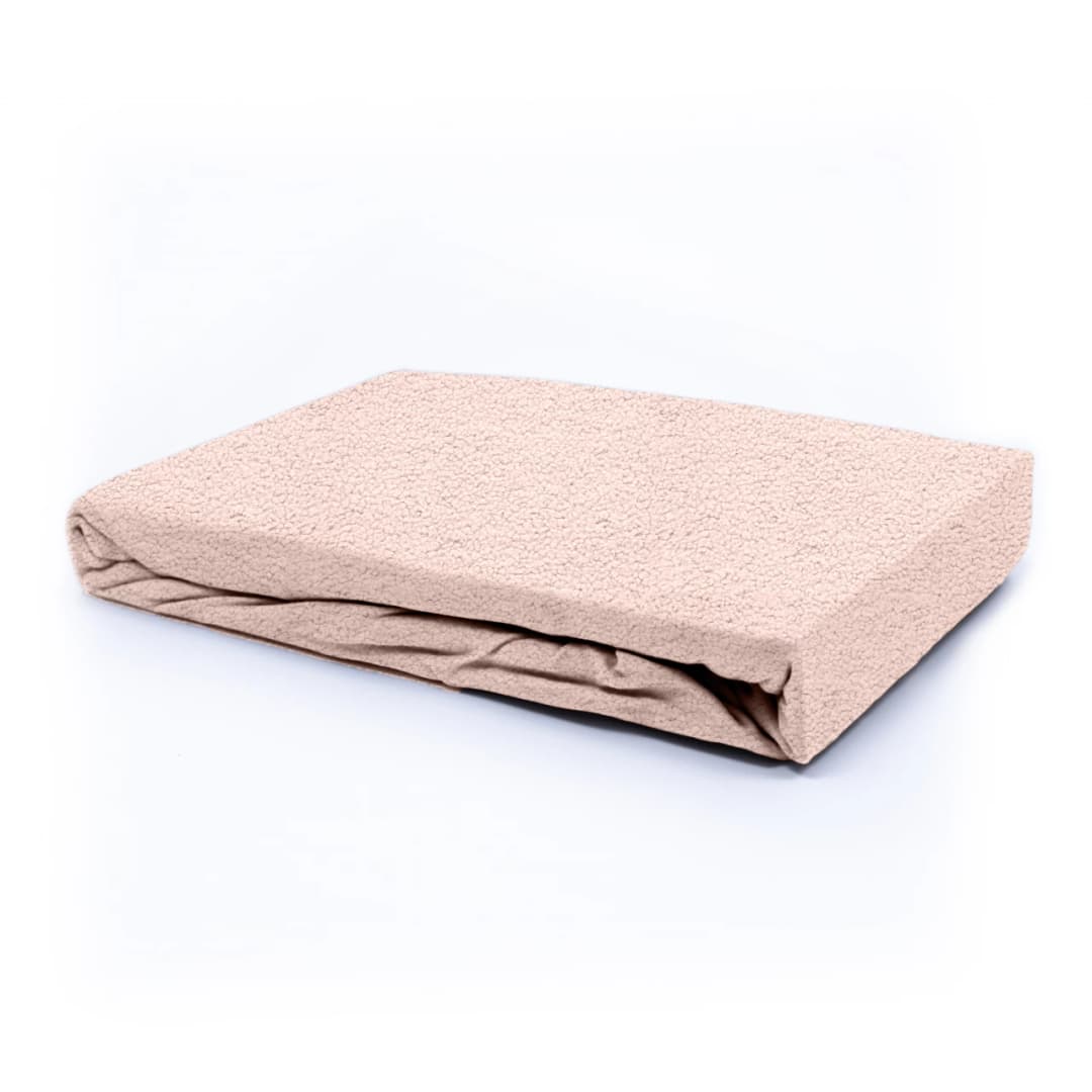 Hoeslaken Leif Roze 90x200 cm
