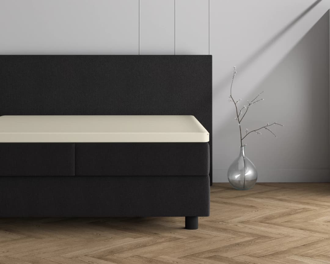 Hoeslaken Kees Creme 140x200/220 cm