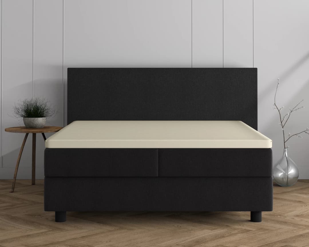 Hoeslaken Kees Creme 140x200/220 cm