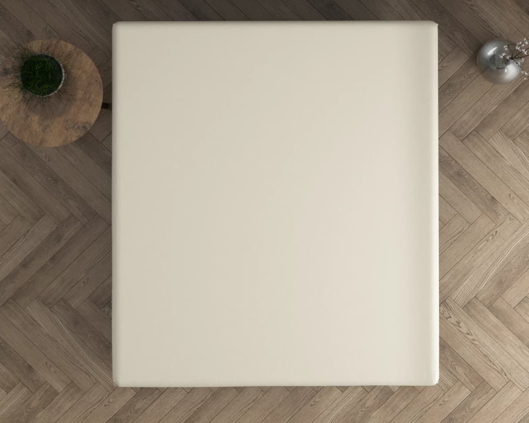 Hoeslaken Kees Creme 140x200/220 cm