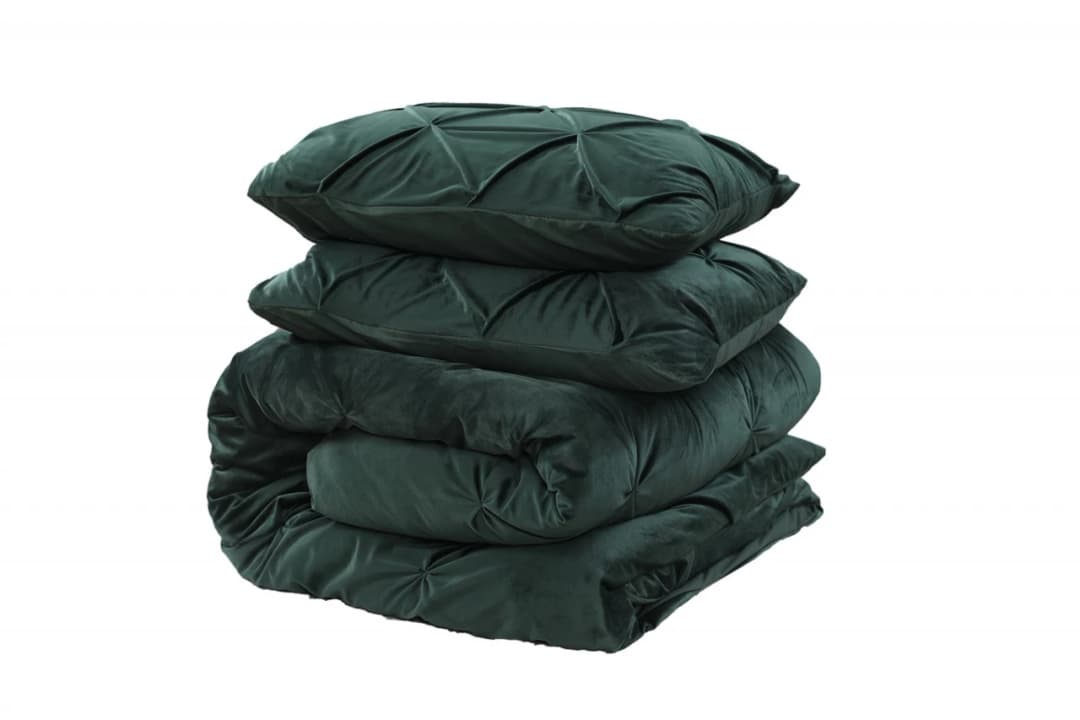 Dekbedovertrek Gjalt Groen 200x200/220 cm