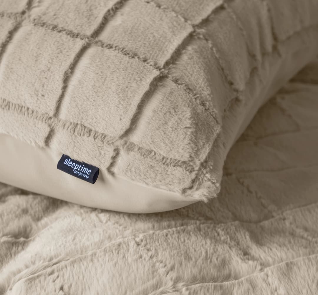 Dekbedovertrek Kade Beige 140x200/220 cm