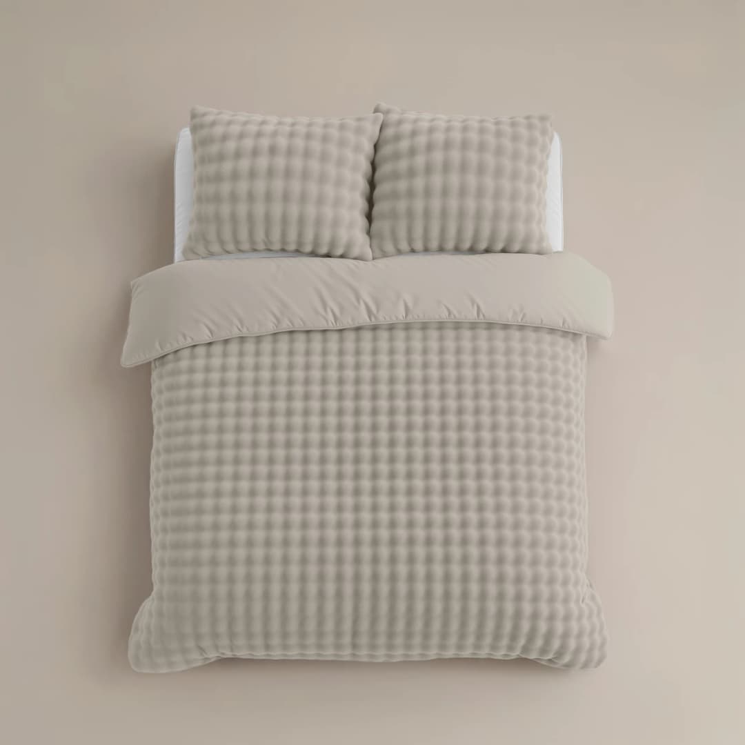 Dekbedovertrek Bauke Beige 240x220 cm