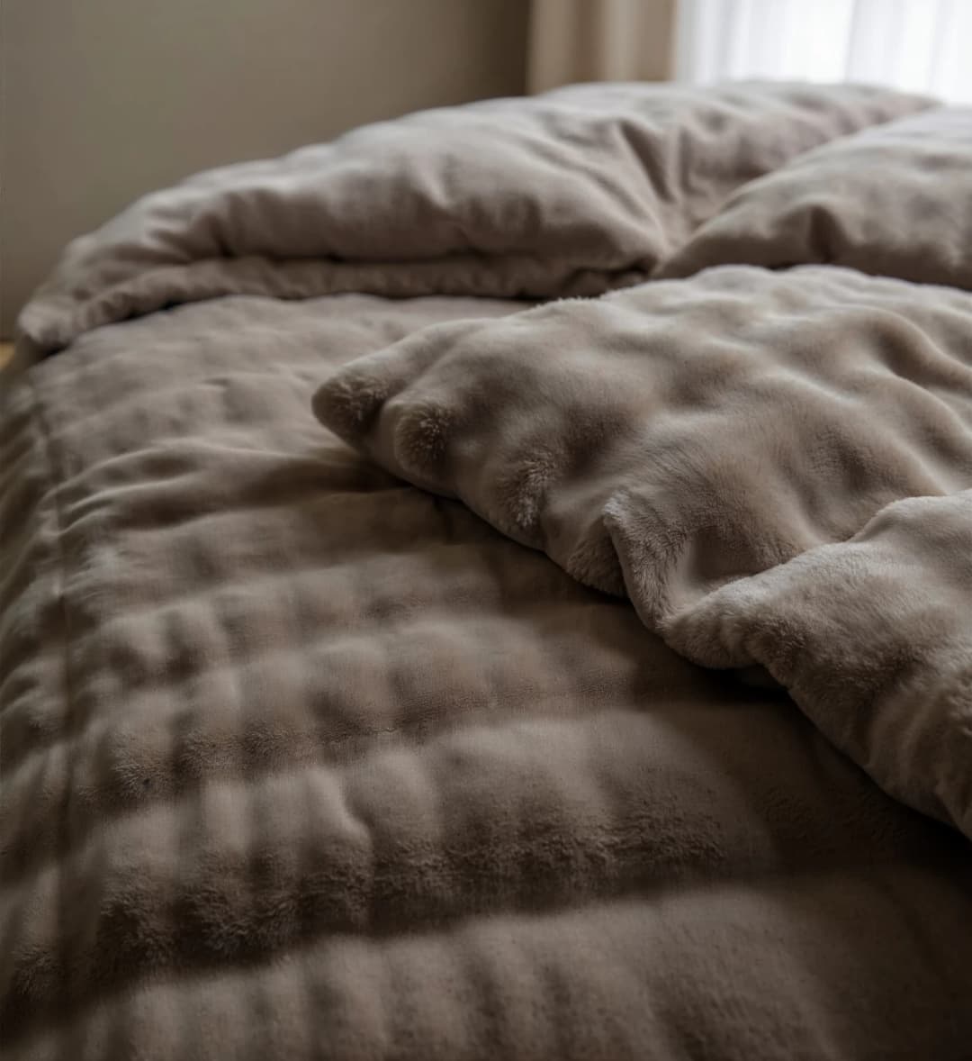 Dekbedovertrek Bauke Taupe 140x220 cm