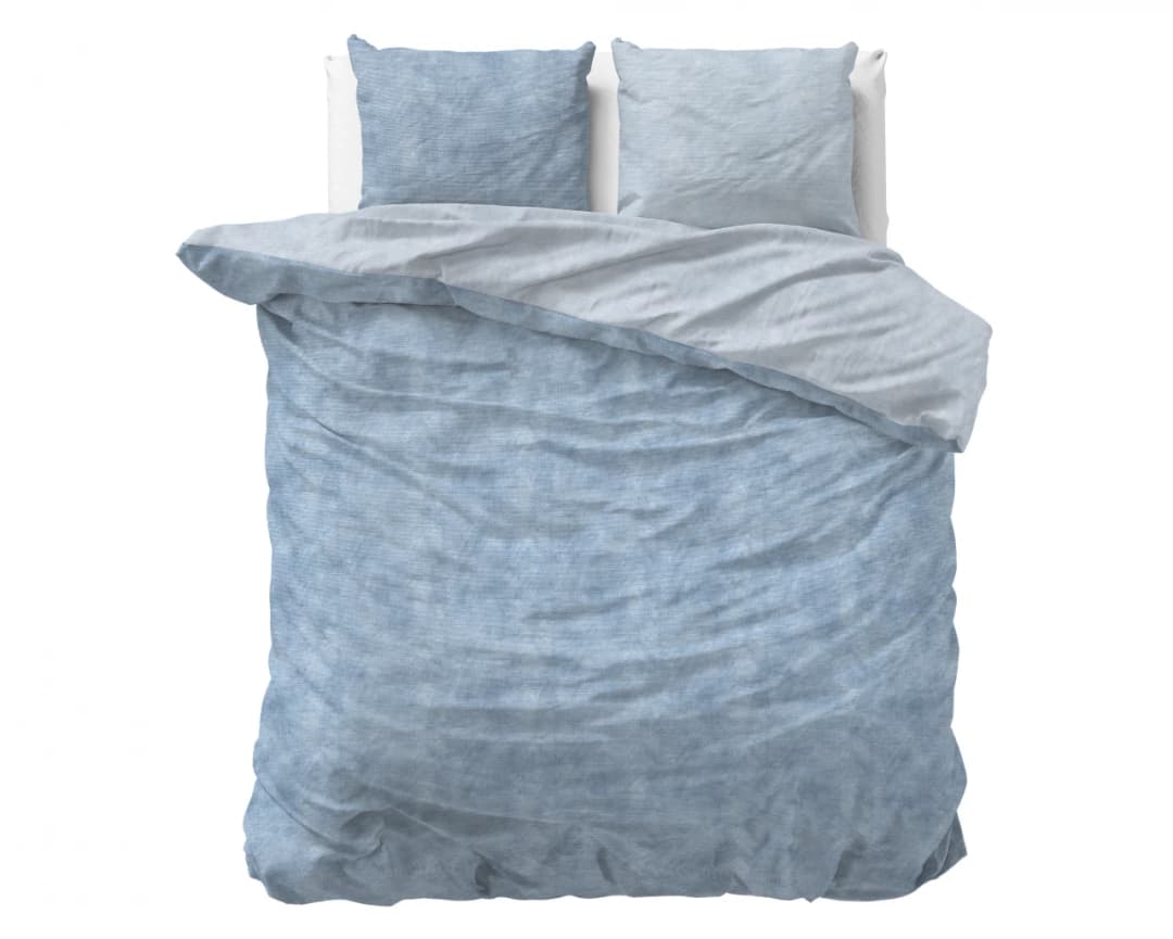 Dekbedovertrek Linde Blauw 200x200/220 cm