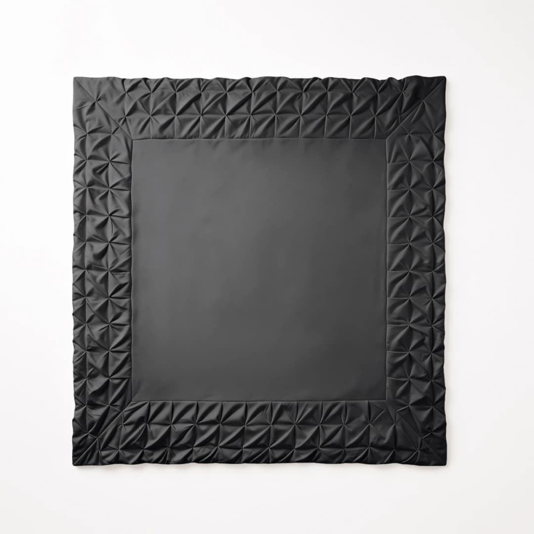 Dekbedovertrek Duuk Zwart 140x200/220 cm